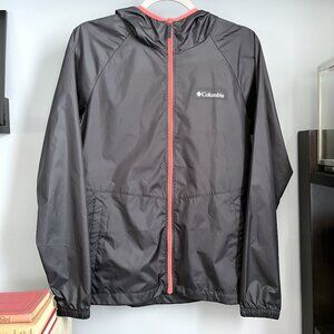 Columbia Windbreaker Jacket (Black) S